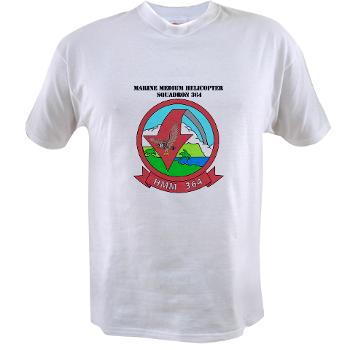 MMHS364 - A01 - 04 - Marine Medium Helicopter Squadron 364 with Text - Value T-Shirt